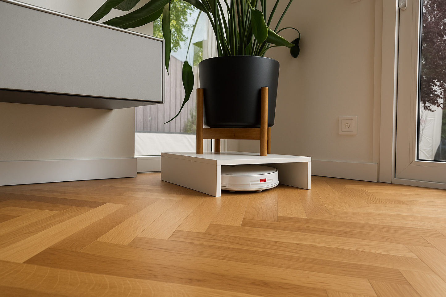 Classic Saugroboter Garage